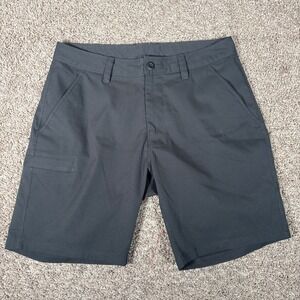 Path Projects Sykes PX Mens 31 Charcoal Grey Ripstop Technical Running Shorts